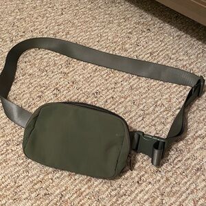 Olive Green Waist Pack Belt Bag